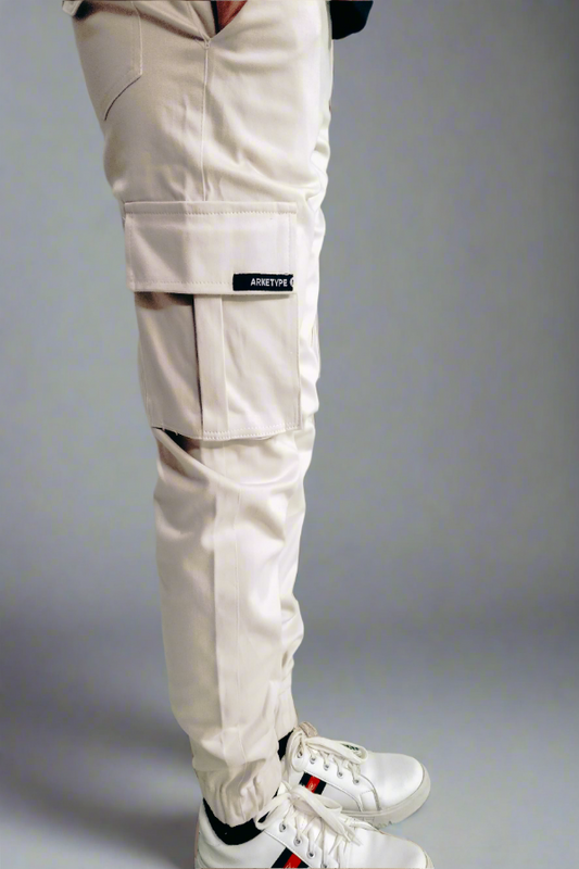 Urban Beige-6 Pocket Cargo Trouser