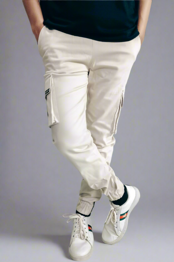 Urban Beige-6 Pocket Cargo Trouser
